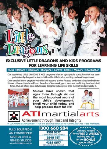 ATI Martial Arts Little Dragons